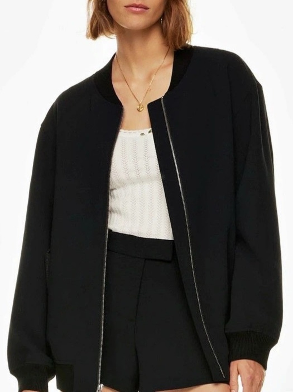 NEW Aritzia Numbers Bomber Jacket